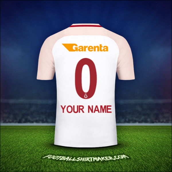 Shirt Galatasaray SK 2017/18 Away -  your name - 0