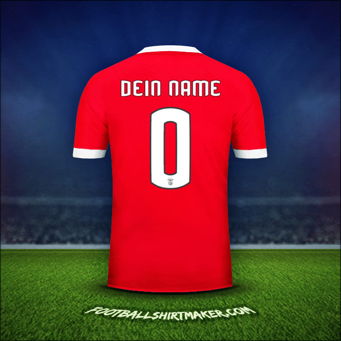 Trikot SL Benfica Cup 2017/18 -  dein name - 0