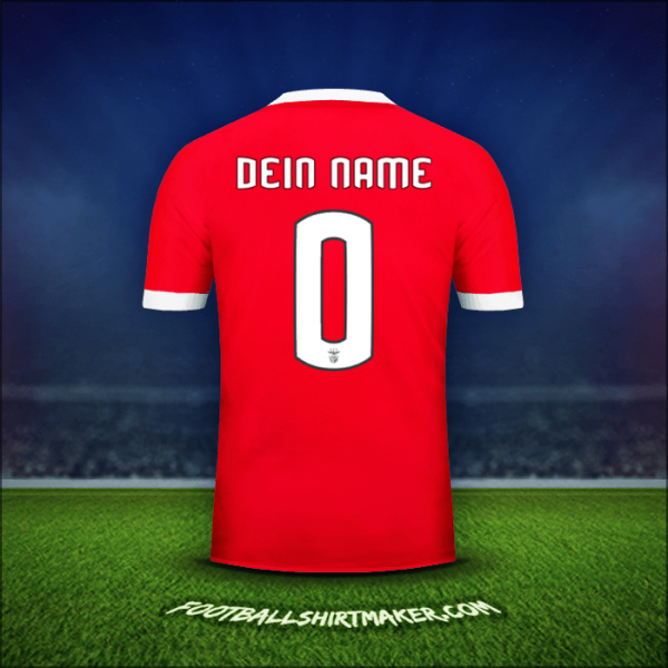 Trikot SL Benfica Cup 2017/18 -  dein name - 0
