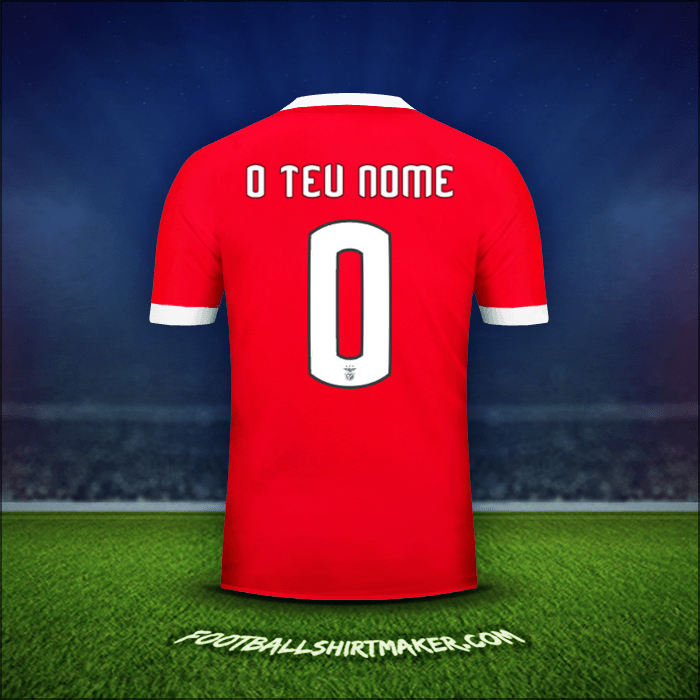 Camisola SL Benfica Cup 2017/18 -  o teu nome - 0