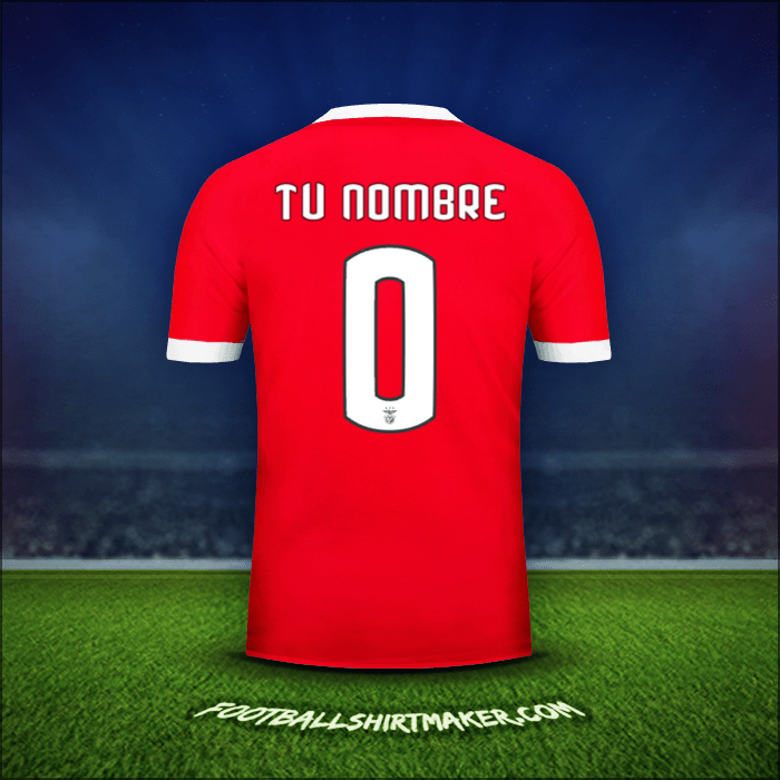 Camiseta SL Benfica Cup 2017/18 -  tu nombre - 0