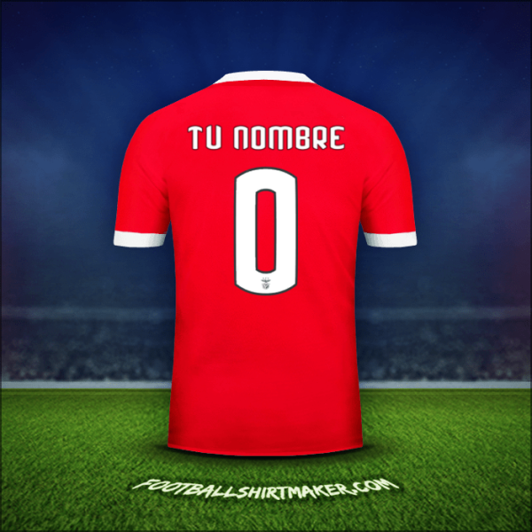 Camiseta SL Benfica Cup 2017/18 -  tu nombre - 0