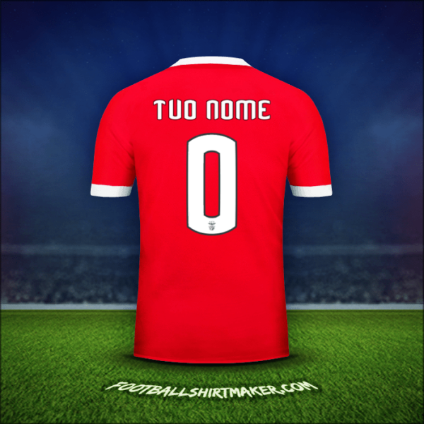 Maglia SL Benfica Cup 2017/18 -  tuo nome - 0
