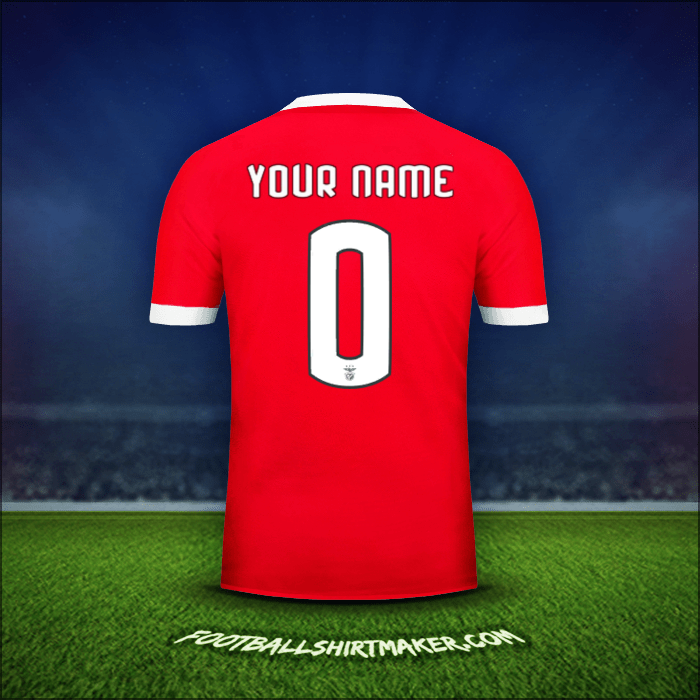 Jersey SL Benfica Cup 2017/18 -  your name - 0