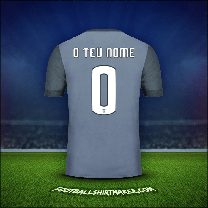Camisola SL Benfica Cup 2017/18 Alternativa -  o teu nome - 0