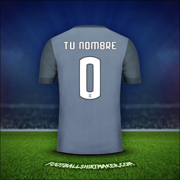 Jersey SL Benfica Cup 2017/18 Visita -  tu nombre - 0