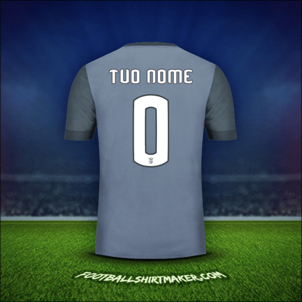 Maglia SL Benfica Cup 2017/18 Seconda -  tuo nome - 0