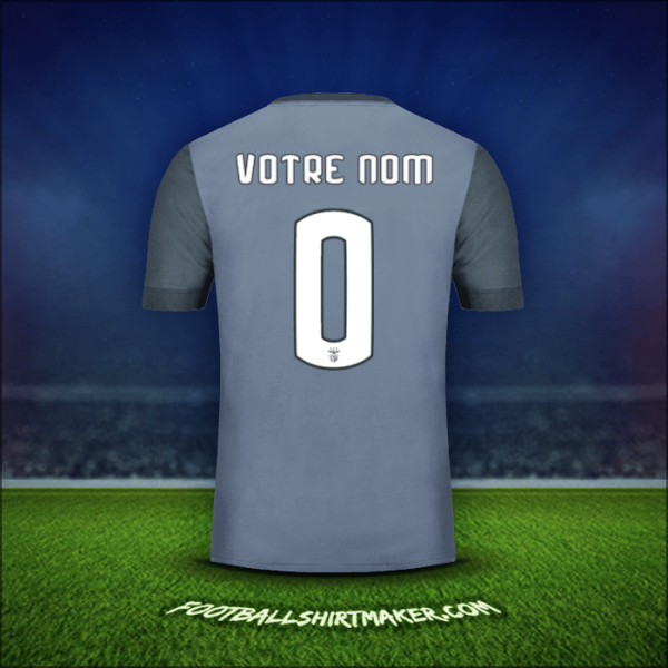 Maillot SL Benfica Cup 2017/18 Extérieur -  votre nom - 0
