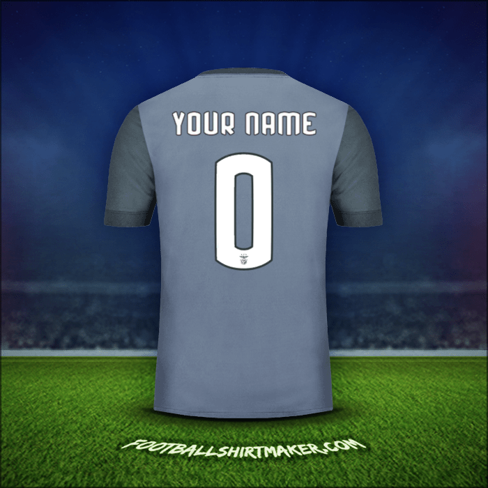 Jersey SL Benfica Cup 2017/18 Away -  your name - 0