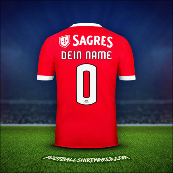 Trikot SL Benfica 2017/18 -  dein name - 0