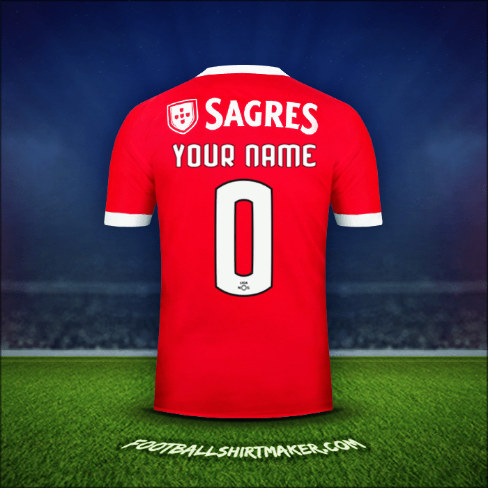Jersey SL Benfica 2017/18 -  your name - 0