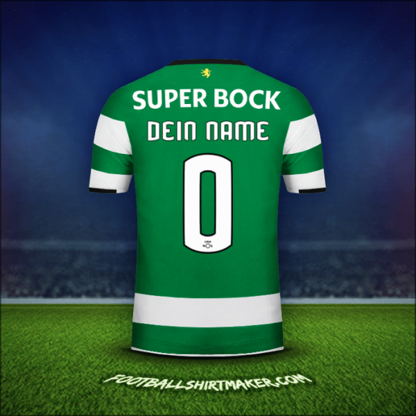 Trikot Sporting Clube 2017/18 -  dein name - 0