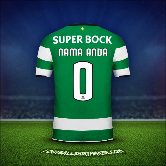 Jersey Sporting Clube 2017/18 -  nama anda - 0