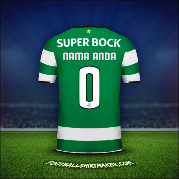 Jersey Sporting Clube 2017/18 -  nama anda - 0