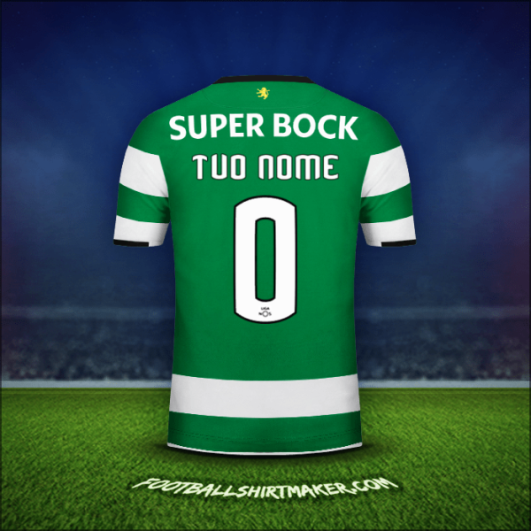 Maglia Sporting Clube 2017/18 -  tuo nome - 0
