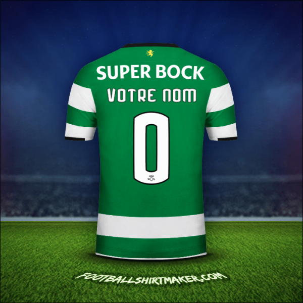 Maillot Sporting Clube 2017/18 -  votre nom - 0