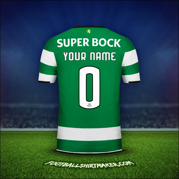 Shirt Sporting Clube 2017/18 -  your name - 0