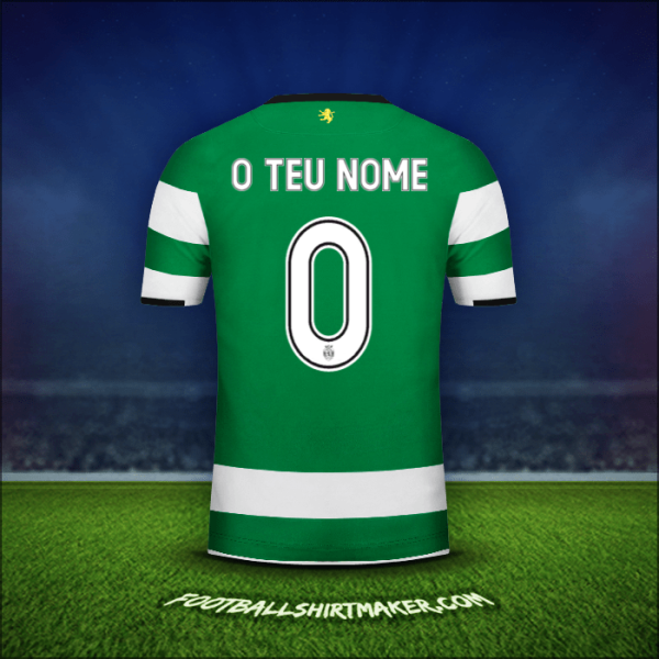Camisola Sporting Clube Cup 2017/18 -  o teu nome - 0