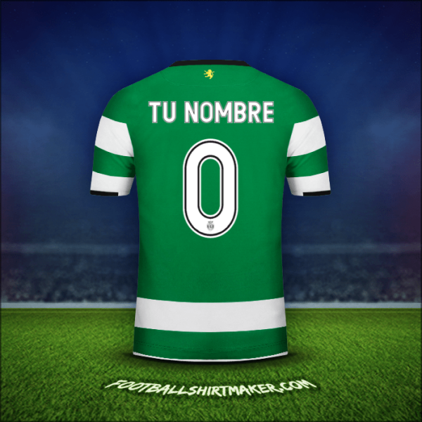 Camiseta Sporting Clube Cup 2017/18 -  tu nombre - 0