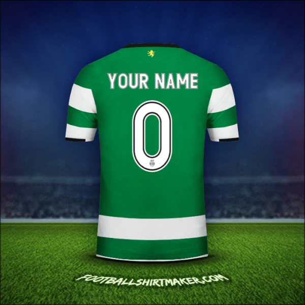 Shirt Sporting Clube Cup 2017/18 -  your name - 0