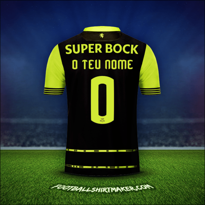 Camisola Sporting Clube 2017/18 Alternativa -  o teu nome - 0