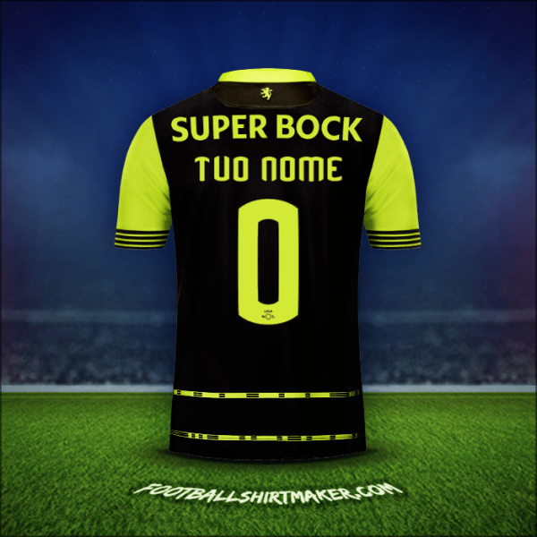 Maglia Sporting Clube 2017/18 Seconda -  tuo nome - 0