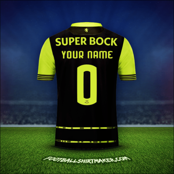 Shirt Sporting Clube 2017/18 Away -  your name - 0