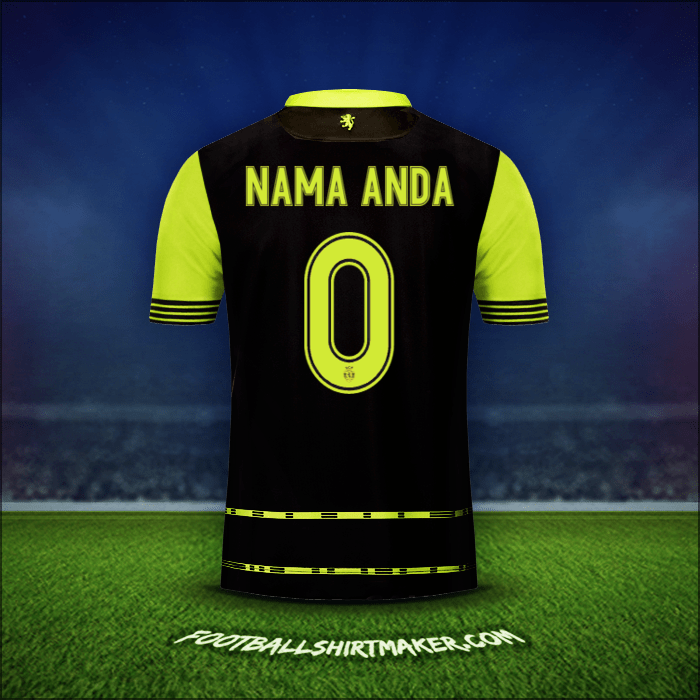 Jersey Sporting Clube Cup 2017/18 Alternatif -  nama anda - 0
