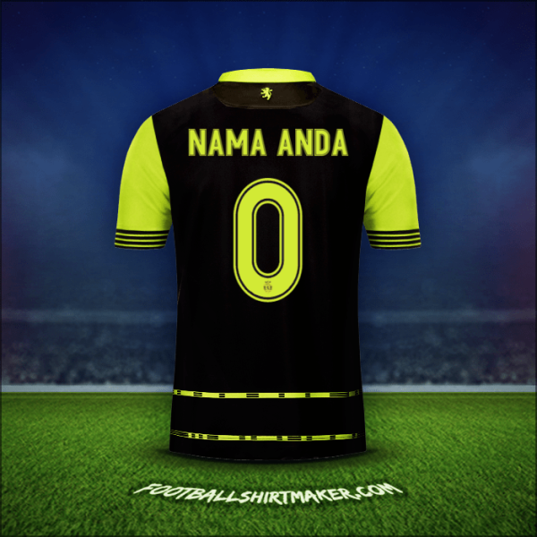 Jersey Sporting Clube Cup 2017/18 Alternatif -  nama anda - 0