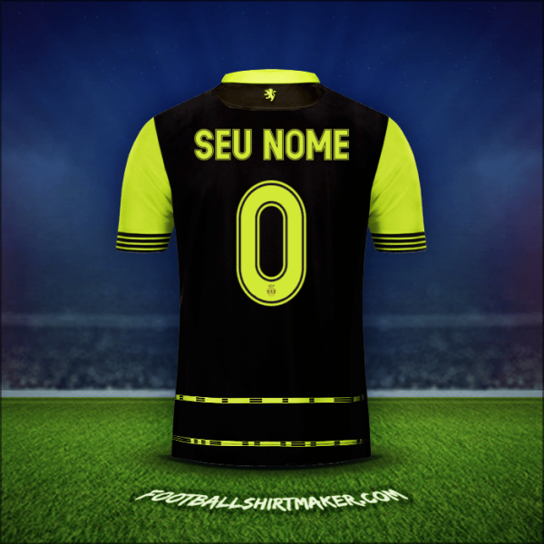 Camisa Sporting Clube Cup 2017/18 Alternativa -  seu nome - 0