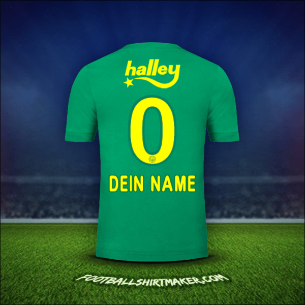 Trikot Fenerbahce SK 2017/18 Dritte -  dein name - 0