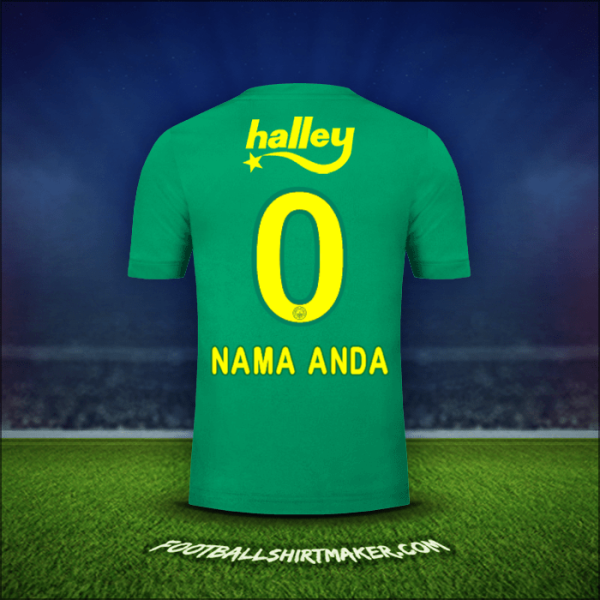 Jersey Fenerbahce SK 2017/18 Ketiga -  nama anda - 0