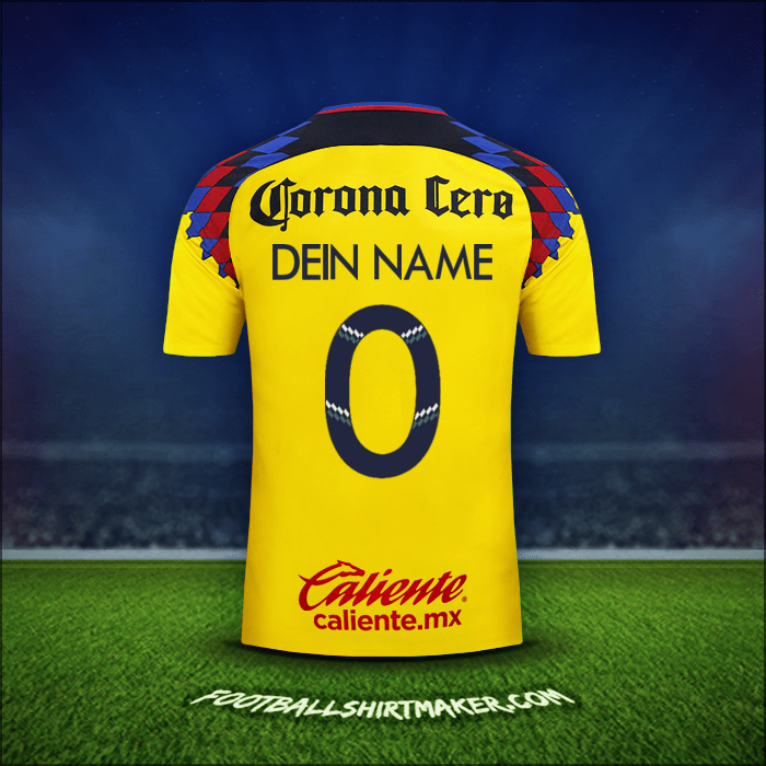 Trikot Club America 2017/18 Dritte -  dein name - 0