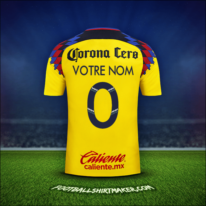 Maillot Club America 2017/18 Troisième -  votre nom - 0