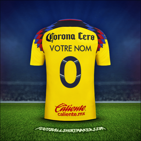 Maillot Club America 2017/18 Troisième -  votre nom - 0