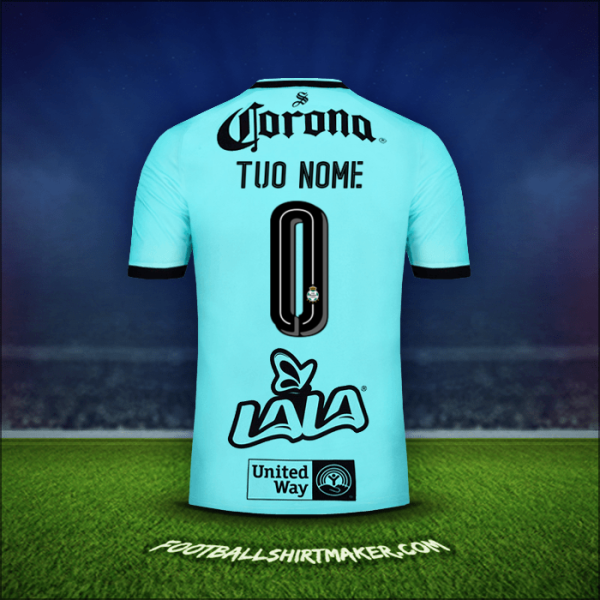 Maglia Santos Laguna 2017/18 Terza -  tuo nome - 0