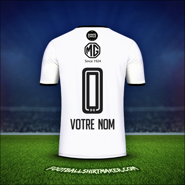 Maillot Colo Colo 2018 -  votre nom - 0