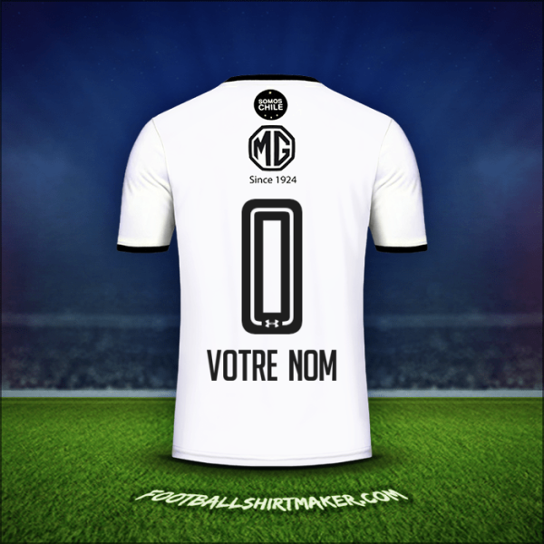Maillot Colo Colo 2018 -  votre nom - 0