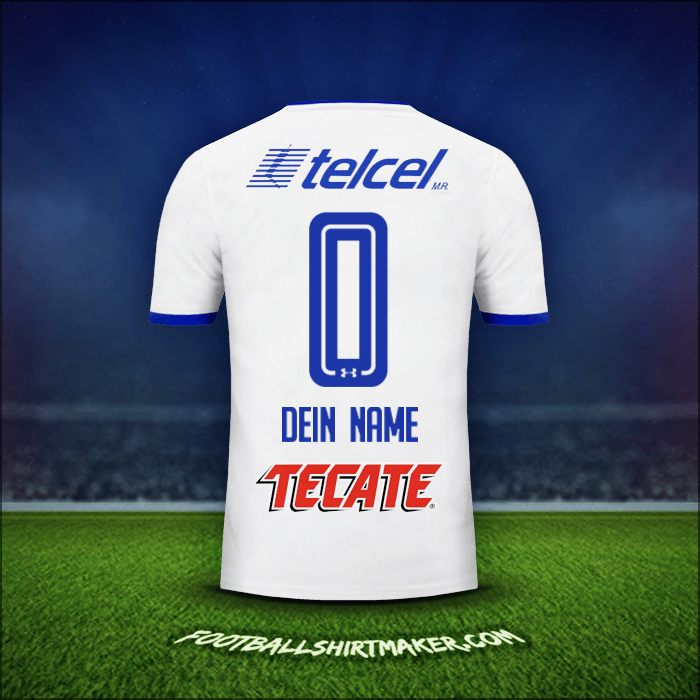 Trikot Cruz Azul 2017/18 Auswärts -  dein name - 0