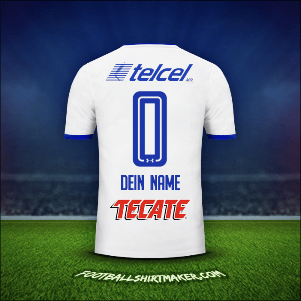 Trikot Cruz Azul 2017/18 Auswärts -  dein name - 0