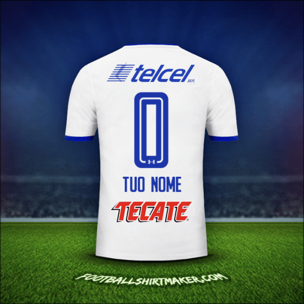 Maglia Cruz Azul 2017/18 Seconda -  tuo nome - 0