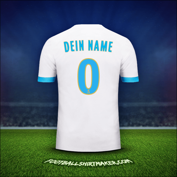 Trikot Olympique de Marseille 2017/18 -  dein name - 0