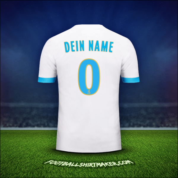 Trikot Olympique de Marseille 2017/18 -  dein name - 0