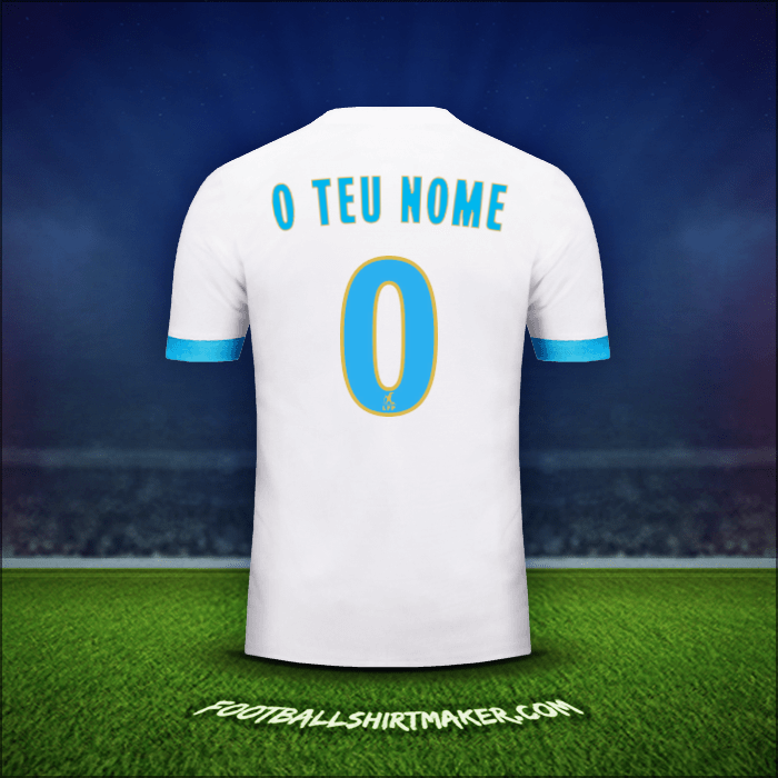 Camisola Olympique de Marseille 2017/18 -  o teu nome - 0