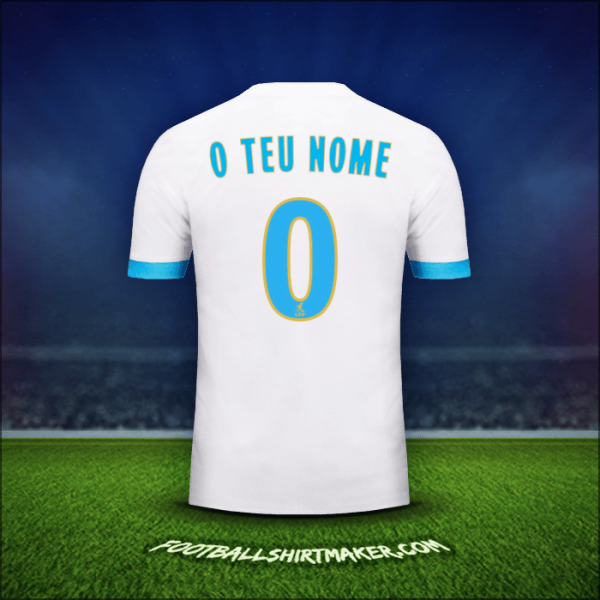 Camisola Olympique de Marseille 2017/18 -  o teu nome - 0