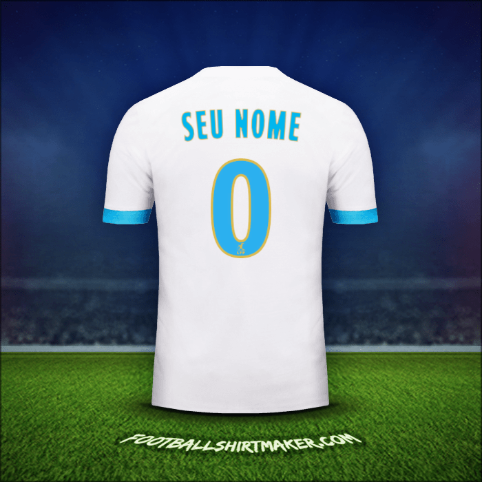 Camisa Olympique de Marseille 2017/18 -  seu nome - 0