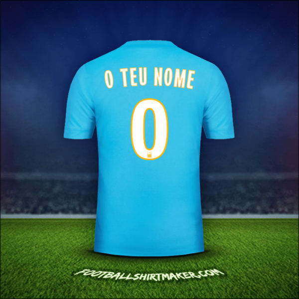 Camisola Olympique de Marseille 2017/18 Alternativa -  o teu nome - 0