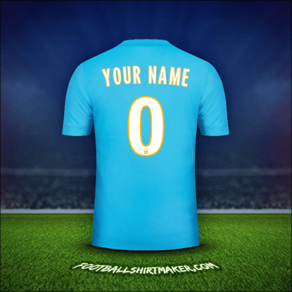 Shirt Olympique de Marseille 2017/18 Away -  your name - 0