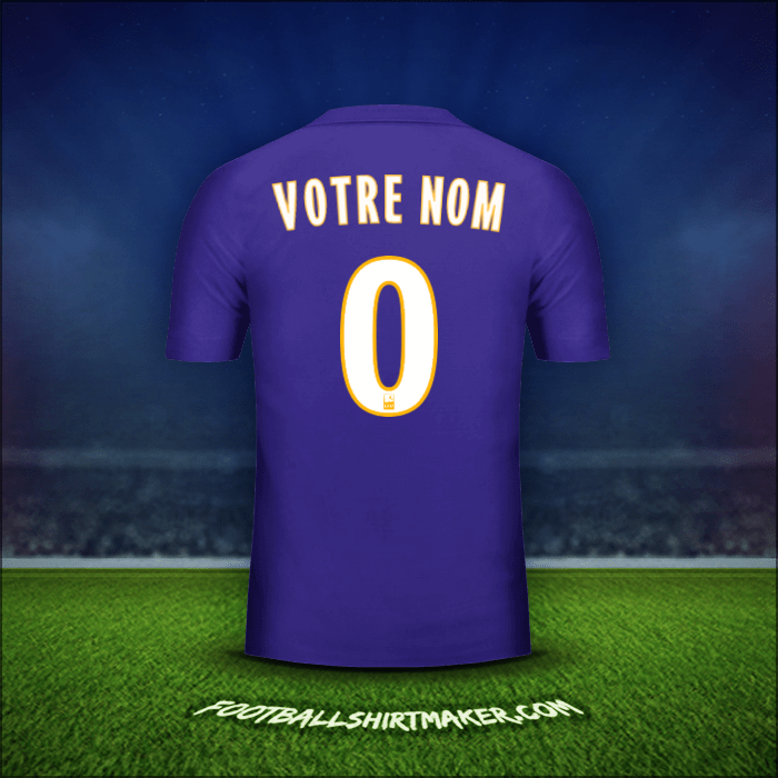 Maillot Olympique de Marseille 2017/18 Troisième -  votre nom - 0