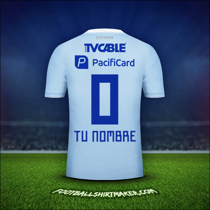 Camiseta Emelec 2018 -  tu nombre - 0